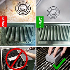Grill Griddle Cleaning Brick Block - Ecological Cleaning Stone