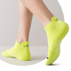 5 Pairs Low Cut Cotton Socks for Travel Running Cycling