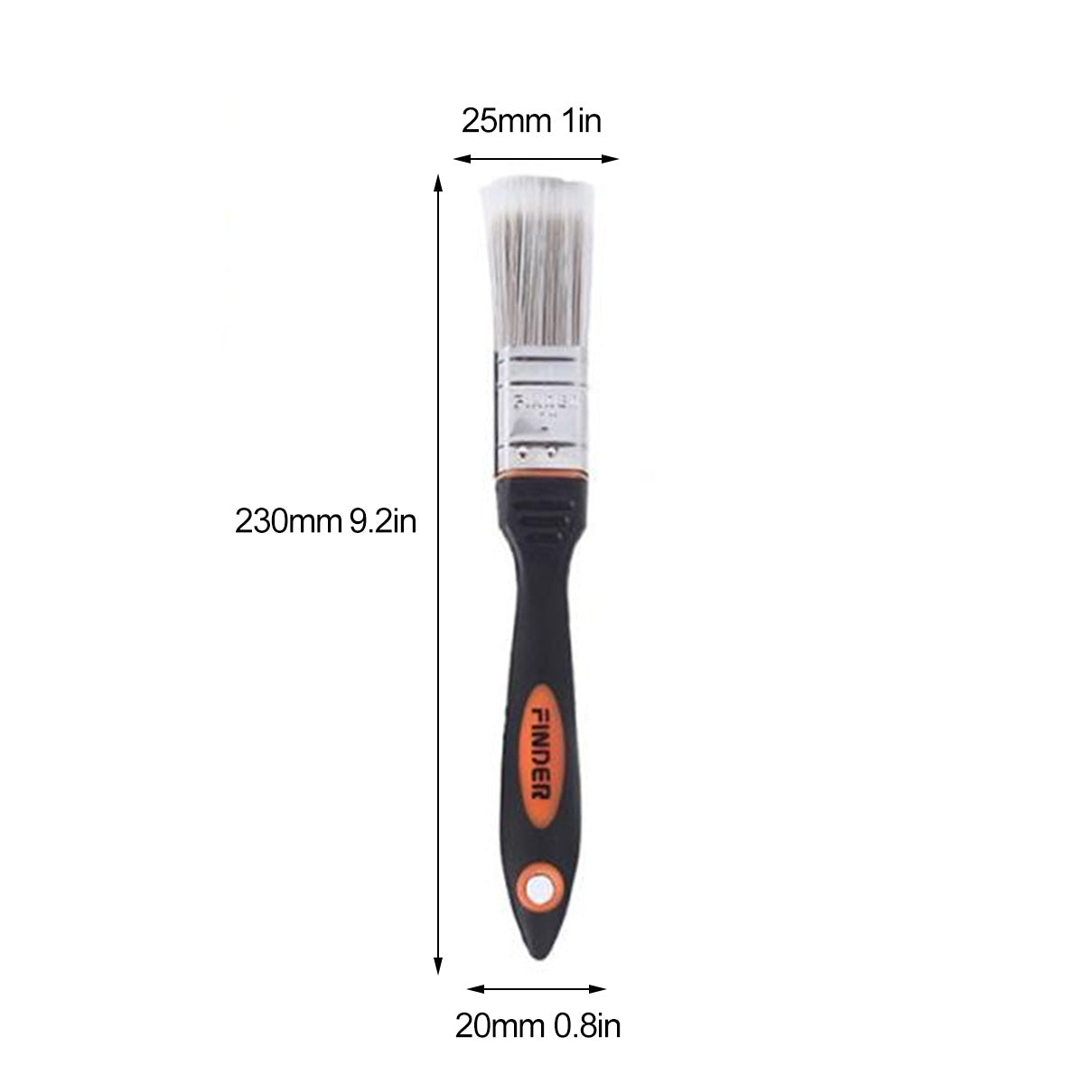 1pc Paintbrush Plastic Handle Tool Decoration Dust Cleaning Brush
