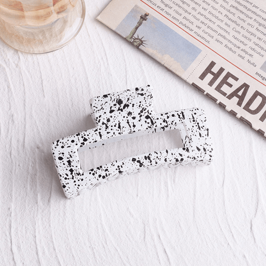 Splash Ink Pattern Large Hair Clip Claw Clip Accessories For Girls Kids