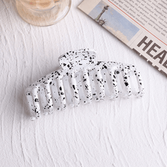 Splash Ink Pattern Large Hair Clip Claw Clip Accessories For Girls Kids