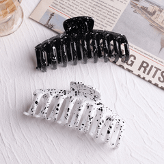 Splash Ink Pattern Large Hair Clip Claw Clip Accessories For Girls Kids
