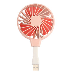 Mini Handheld Fan USB Portable for Makeup Travel Beach Indoor & Outdoor