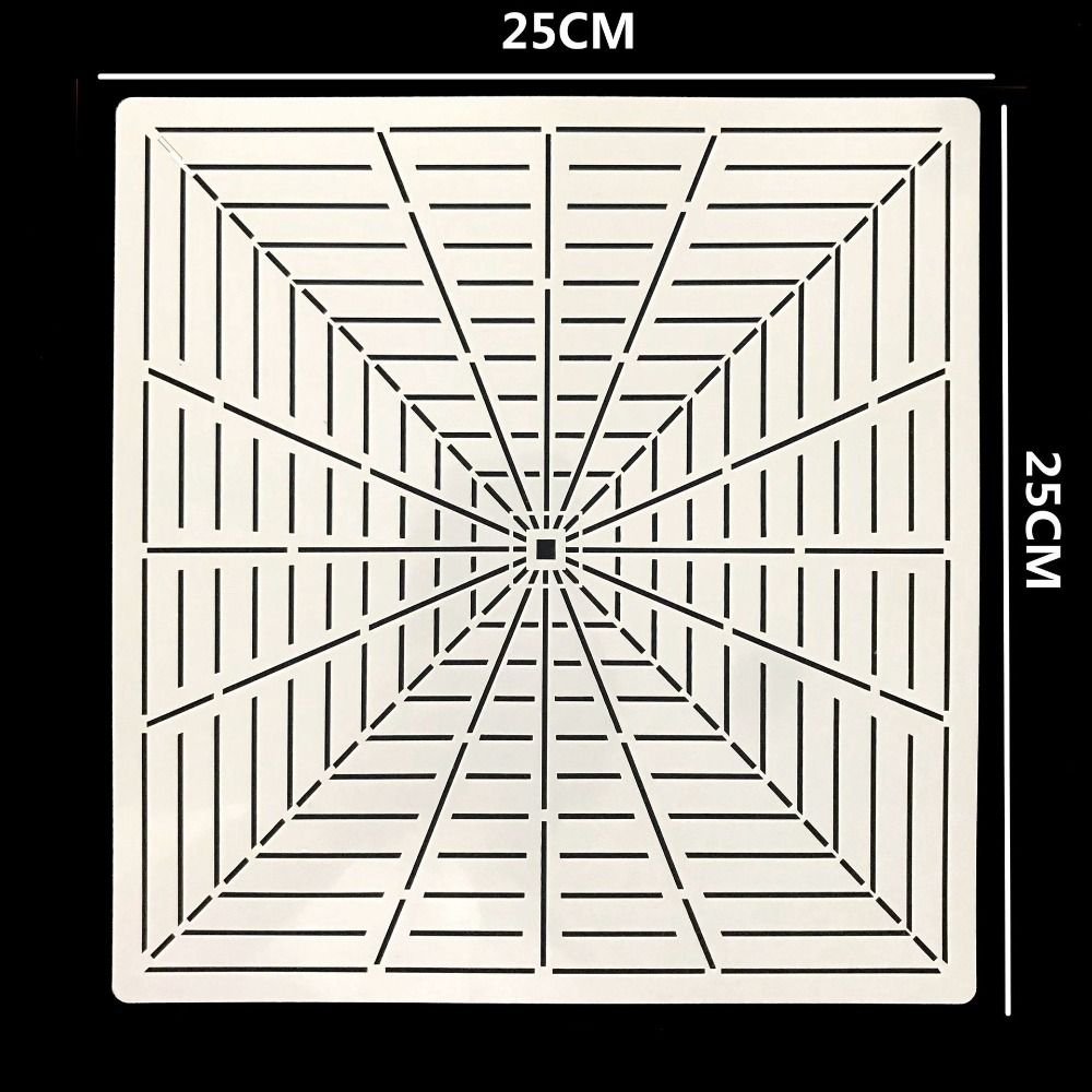 Stencils Painting Templates Reusable PET DIY Rock Scrapbook Tools