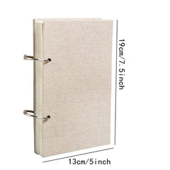 32K Sketchbook 160gsm Linen Cover Art Drawing Book Sketchbook