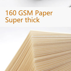 32K Sketchbook 160gsm Linen Cover Art Drawing Book Sketchbook