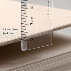 32K Sketchbook 160gsm Linen Cover Art Drawing Book Sketchbook