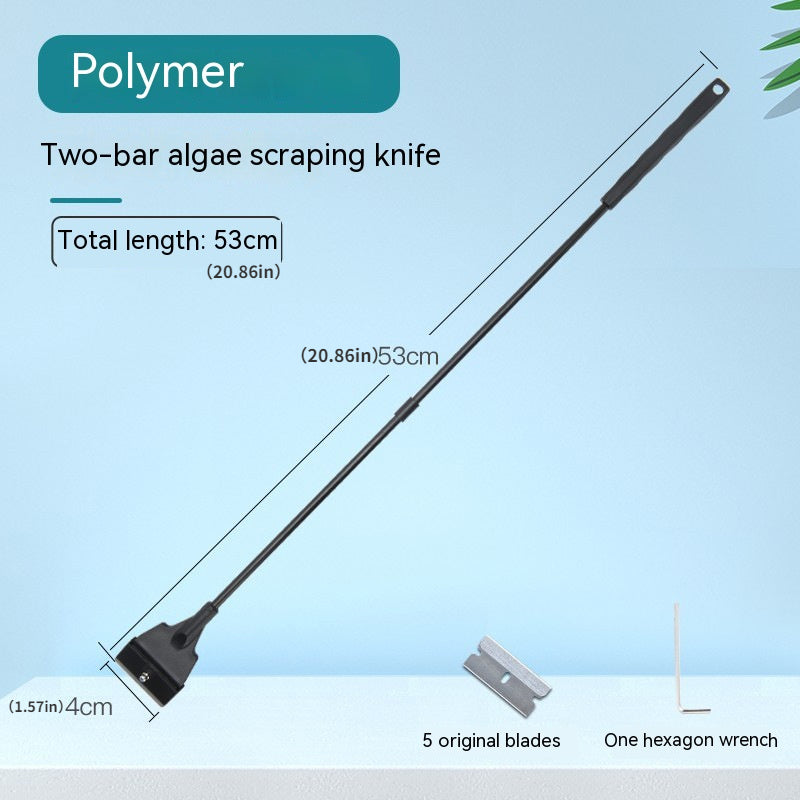 Fish Tank Cleaning Tool Flat Sand Algae Removal