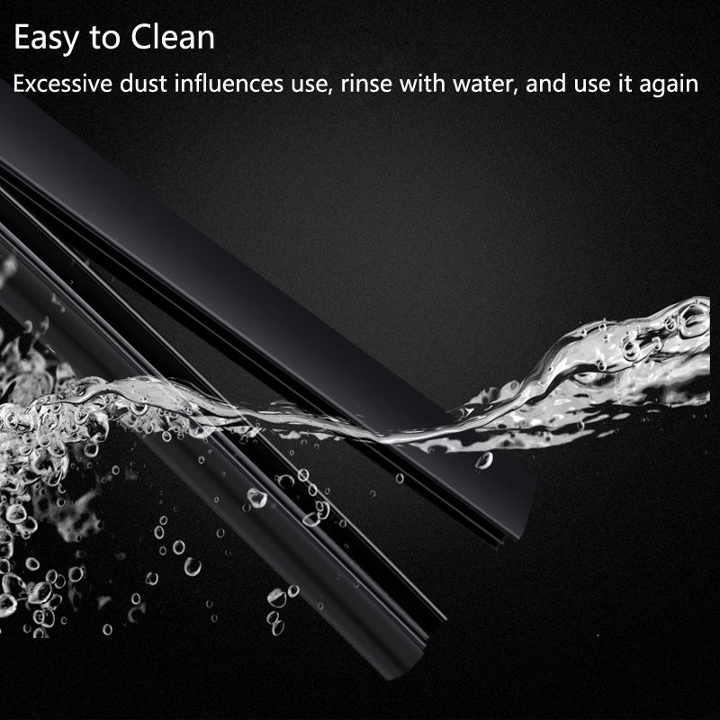 Car Front Under Windshield Panel Sealed Trim Moulding Rubber Strips