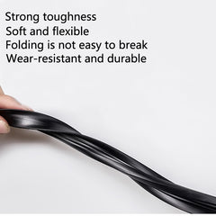 Car Front Under Windshield Panel Sealed Trim Moulding Rubber Strips