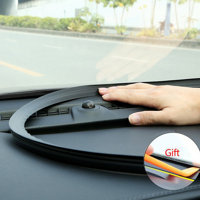 Car Front Under Windshield Panel Sealed Trim Moulding Rubber Strips
