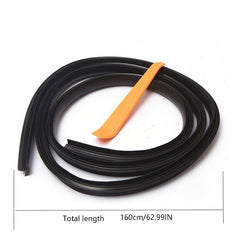 Car Front Under Windshield Panel Sealed Trim Moulding Rubber Strips