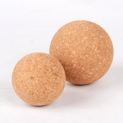 Eco Friendly Cork Fascia Ball Yoga Massage Ball Fitness Pilates Equipment