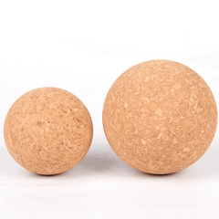 Eco Friendly Cork Fascia Ball Yoga Massage Ball Fitness Pilates Equipment