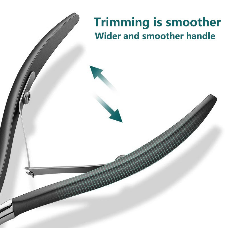 Durable Stainless Steel Dead Skin Pliers Fingernail Scissors Nail Clipper