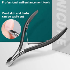Durable Stainless Steel Dead Skin Pliers Fingernail Scissors Nail Clipper