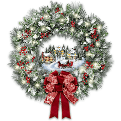 1pc Christmas Ring Stickers PVC Wall Stickers Self Adhesive For Glass Windows