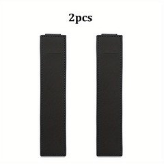 Adjustable Elastic Band Pen Holder for Planner Notebook - Faux Leather
