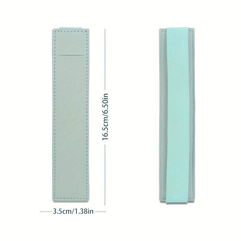 Adjustable Elastic Band Pen Holder for Planner Notebook - Faux Leather