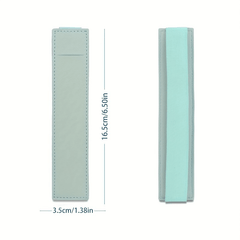 Adjustable Elastic Band Pen Holder for Planner Notebook - Faux Leather