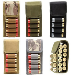 Tactical Molle Magazine Pouch 16 Round 12 Gauge 12GA Ammo Shells Holder
