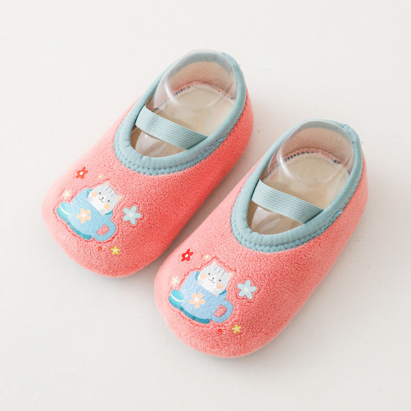 1 Pair Baby Non slip Grip Socks Baby Floor Shoes Socks Children s Toddler Shoes