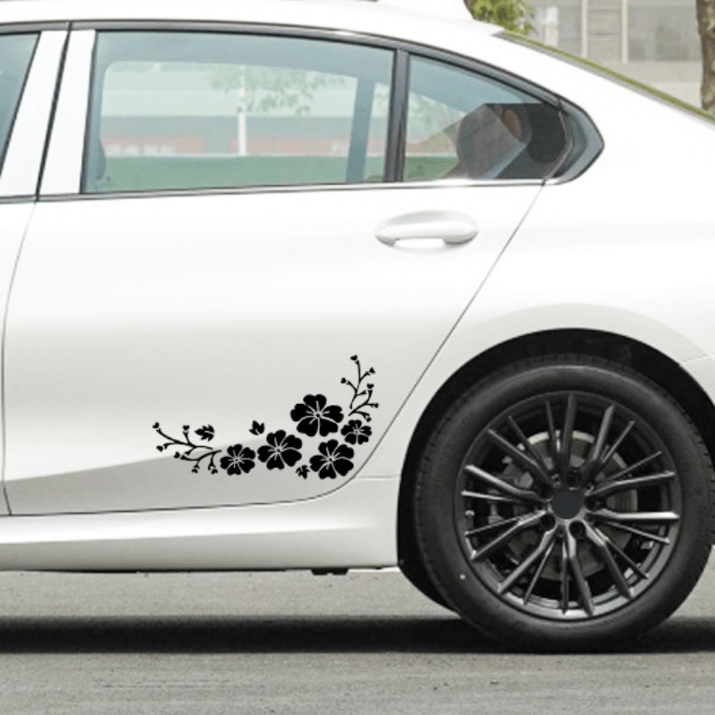 Reflective Flower Blossom Car Decal
