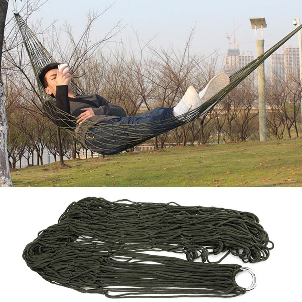 Garden Hammock Swing Net Bed for Indoor Outdoor Camping