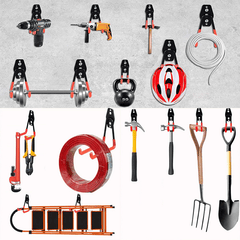 2pcs Garage Hook Tool Storage Utility Hooks & Hangers