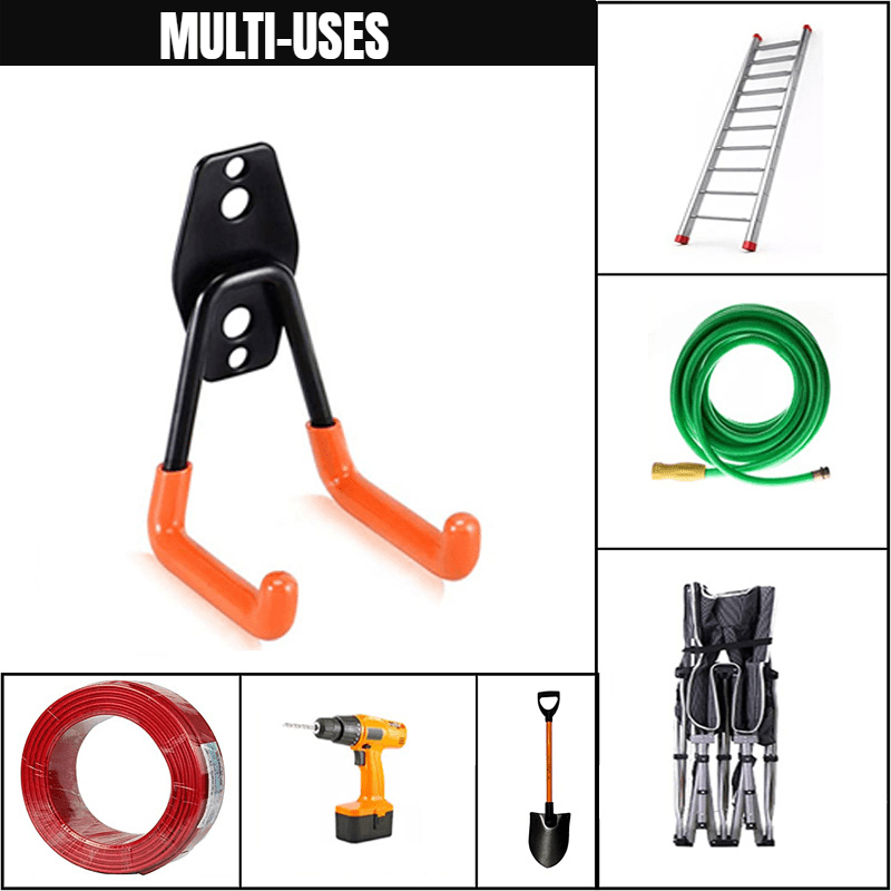 2pcs Garage Hook Tool Storage Utility Hooks & Hangers