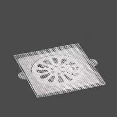 20pcs Disposable Shower Drain Hair Catcher Mesh Stickers Shower Drain Covers