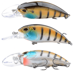 Artificial Fishing Crankbait Floating Lure Hard Bait Long Throw 14.5g