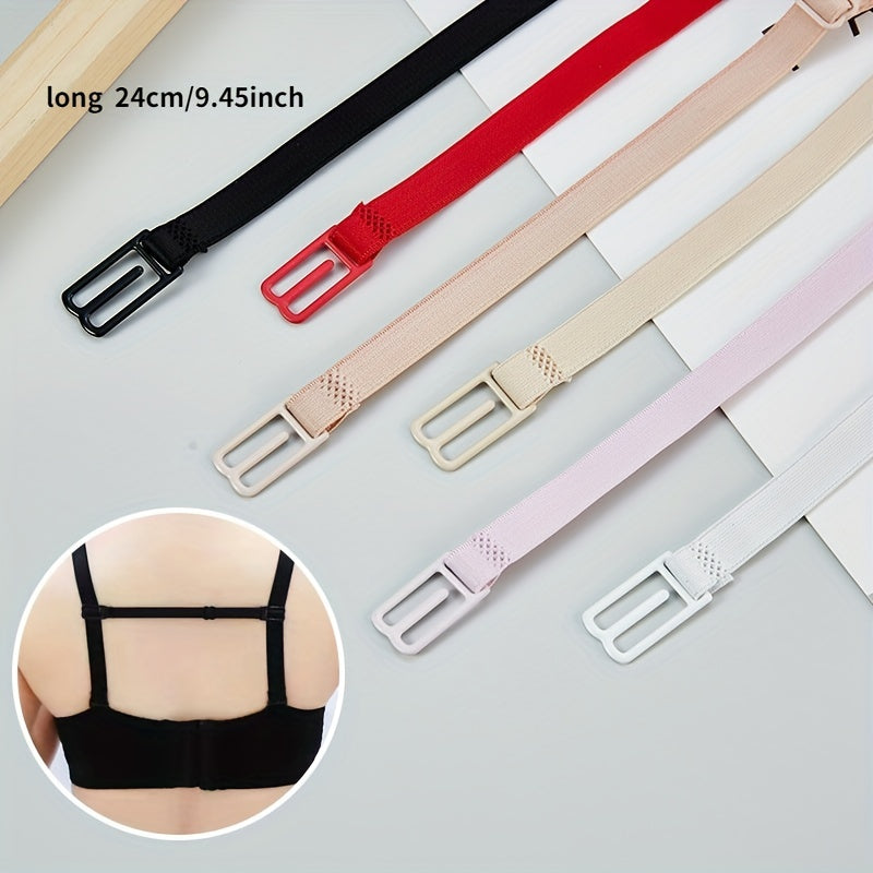 2pcs Non-slip Bra Straps Elastic Adjustable Underwear Straps