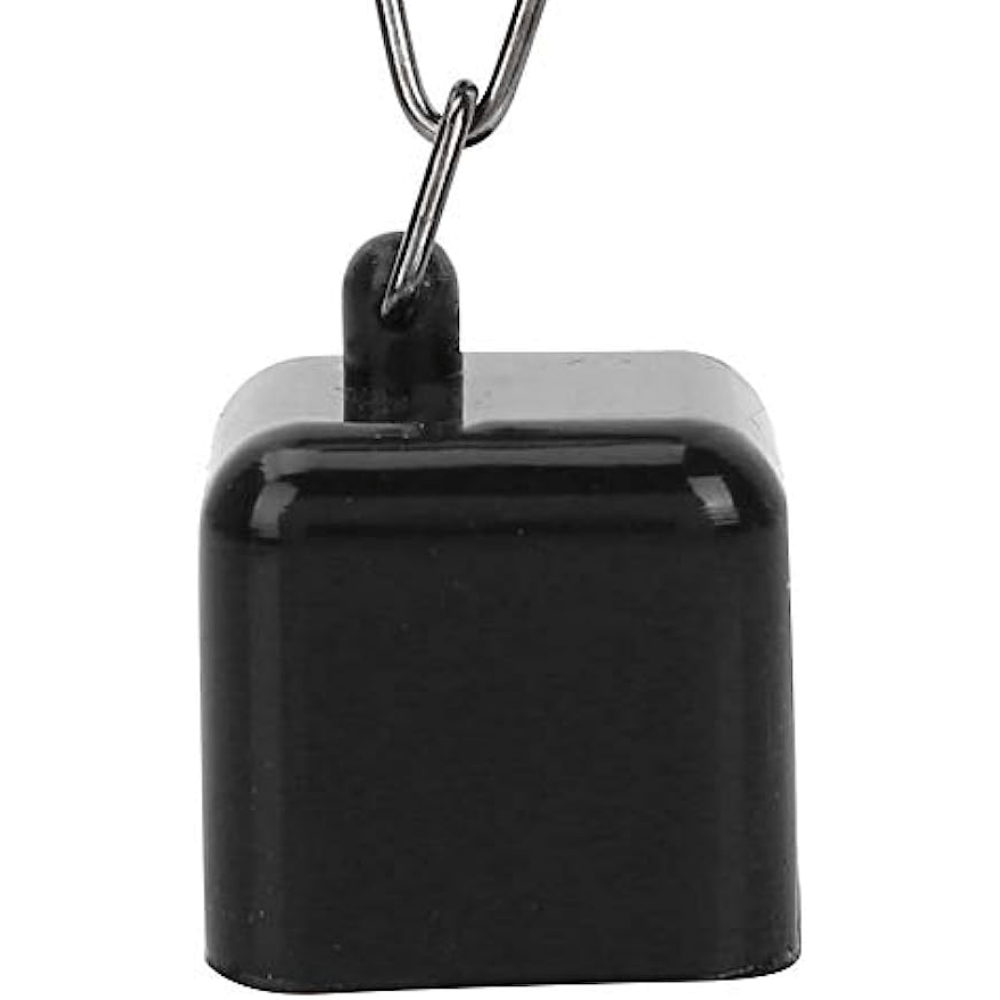 Retractable Pool Cue Chalk Holder with Key Ring