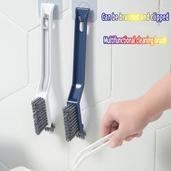 V Shape Bristles Cleaning Brush Corner Cleaning Crevice Brush Long Handled