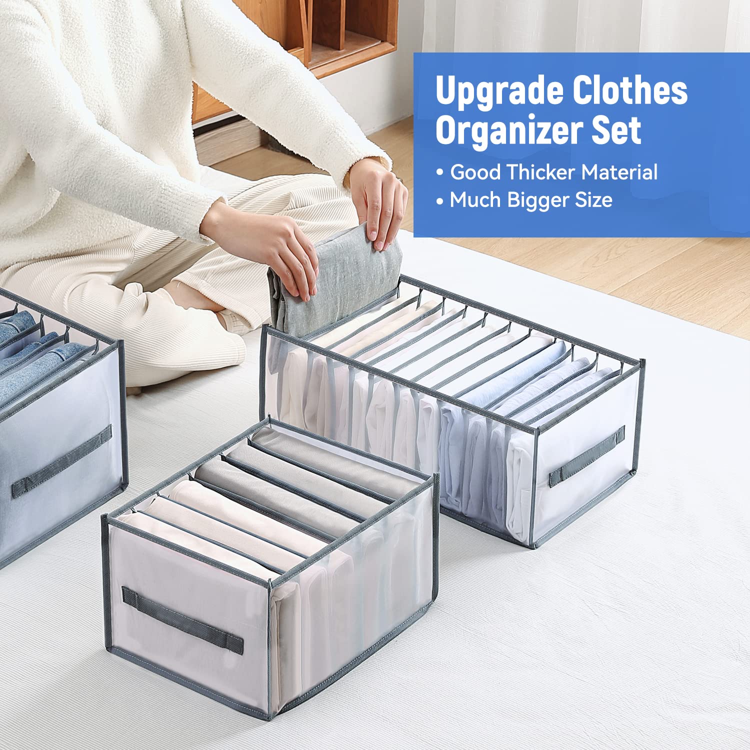 Thicken Clothing Storage Organizer Drawer Separator