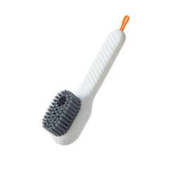 Soft Bristled Shoe Brush Long Handle Automatic Liquid Adding Clothing Board Brus