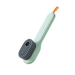 Soft Bristled Shoe Brush Long Handle Automatic Liquid Adding Clothing Board Brus