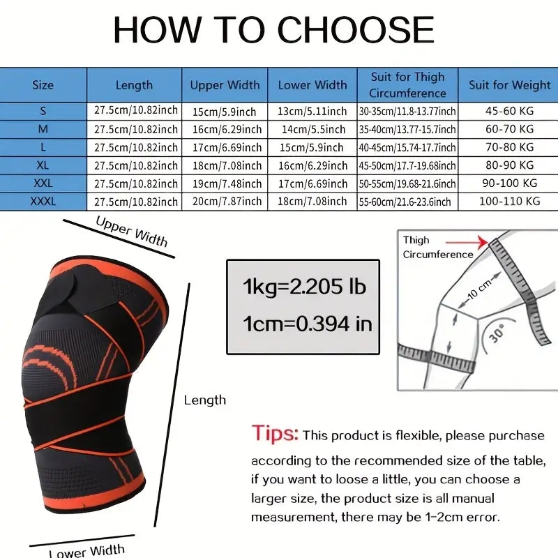 Durable Nylon Kneepad for Outdoor Sports - Reliable Knee & Leg Protection