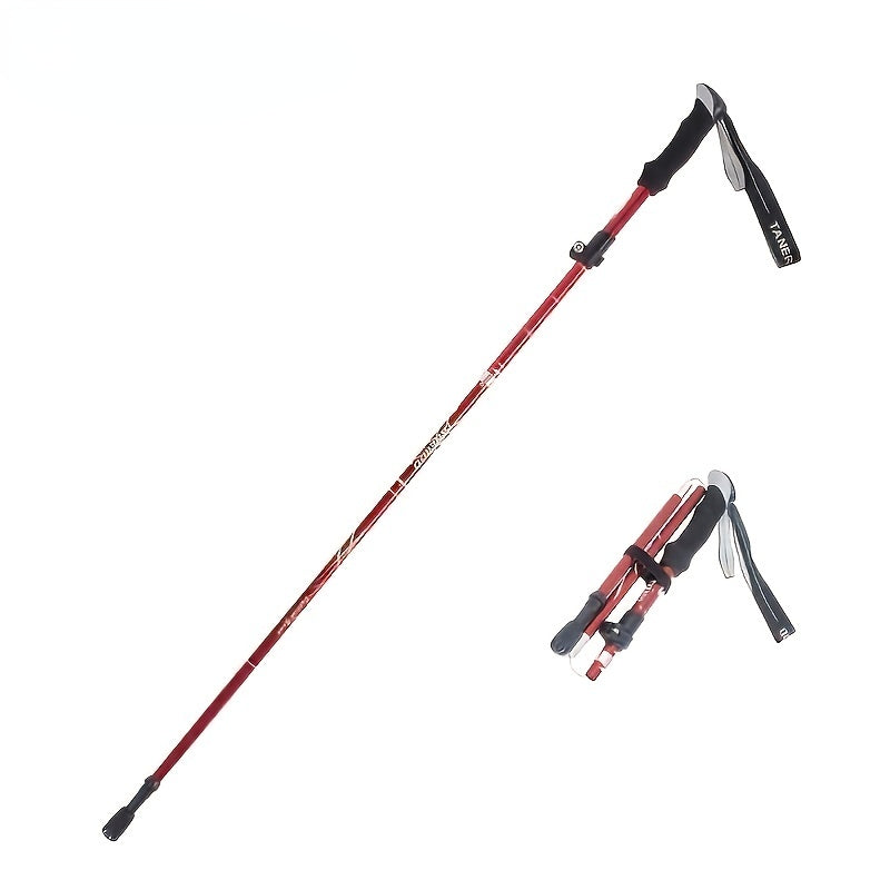 Folding Trekking Pole Lightweight Hiking Stick for Camping