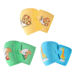 NASHRIO Baby Knee Pads For Crawling Anti Slip with Adjustable Straps