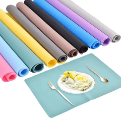 Silicone Dining Mat Portable Table Pad Outdoor Camping