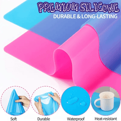 Silicone Dining Mat Portable Table Pad Outdoor Camping