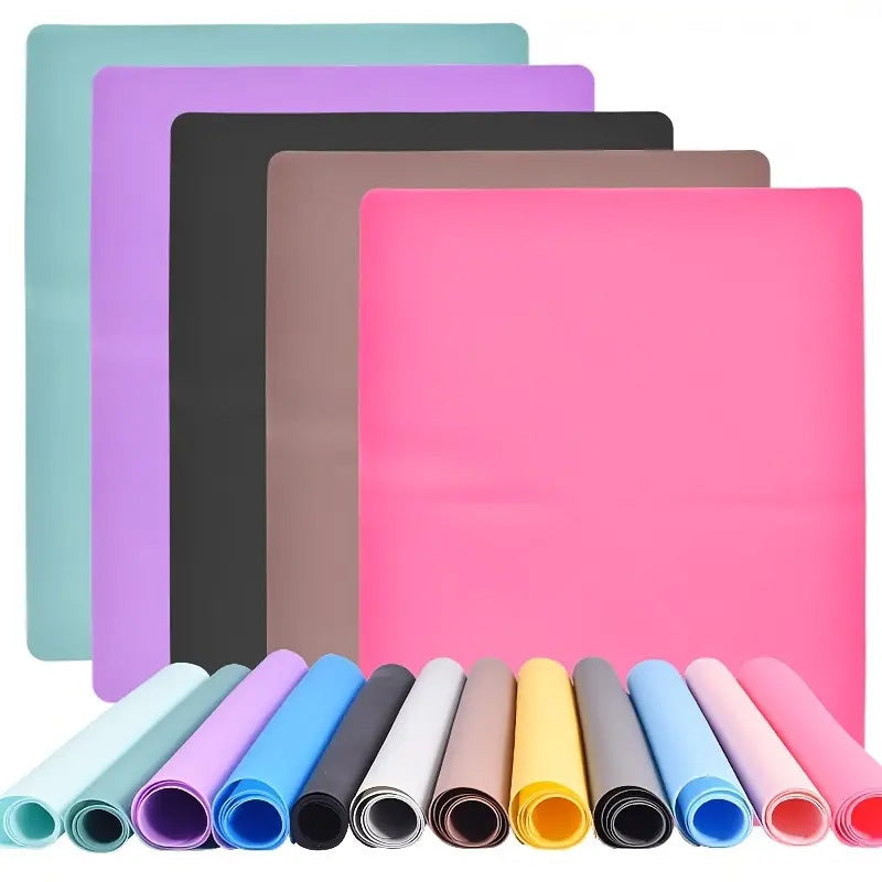 Silicone Dining Mat Portable Table Pad Outdoor Camping
