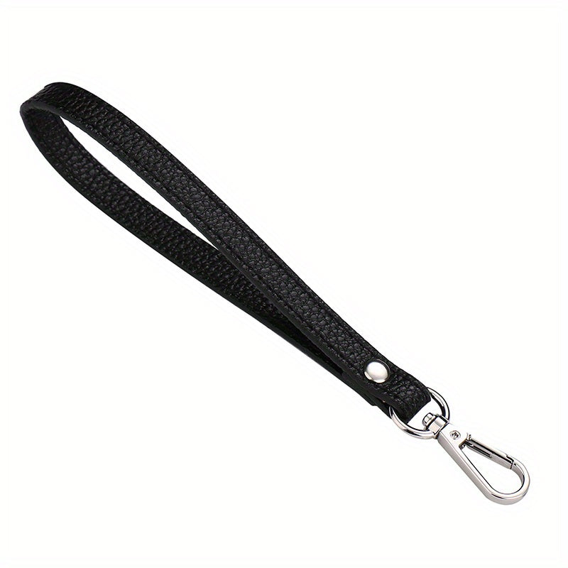 Solid Purse Wristband PU Leather Detachable Strap Replacement