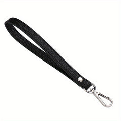 Solid Purse Wristband PU Leather Detachable Strap Replacement