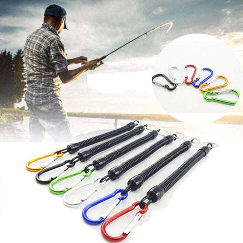 20pcs Carabiner Keychains Aluminum Alloy D ring Buckle Spring Snap Hook Clip