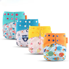 Baby Cloth Diaper Waterproof Anti Leak Washable Diaper Pants