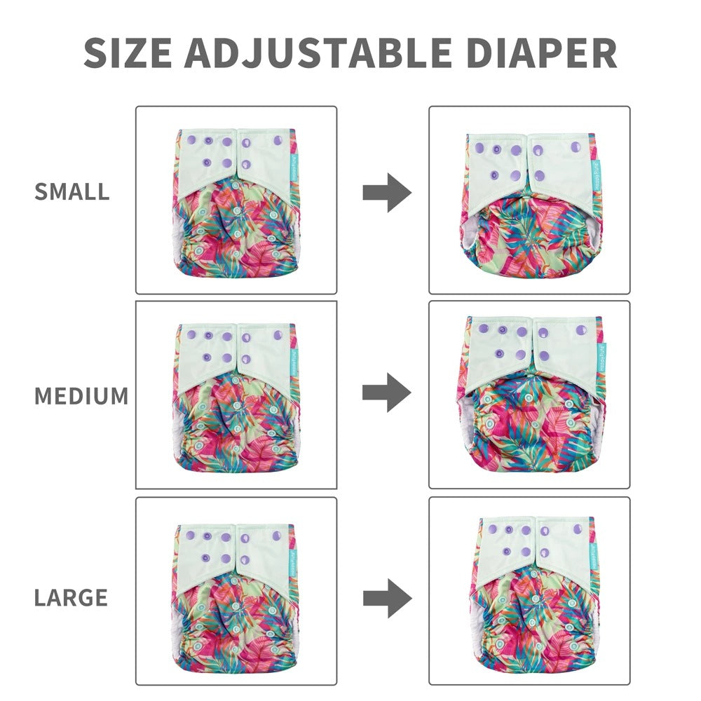 Baby Cloth Diaper Waterproof Anti Leak Washable Diaper Pants