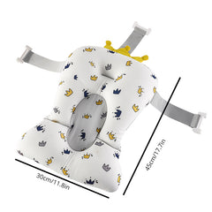 Summer Baby Bath Suspension Mat Non-slip Mesh Pocket Tub Mat